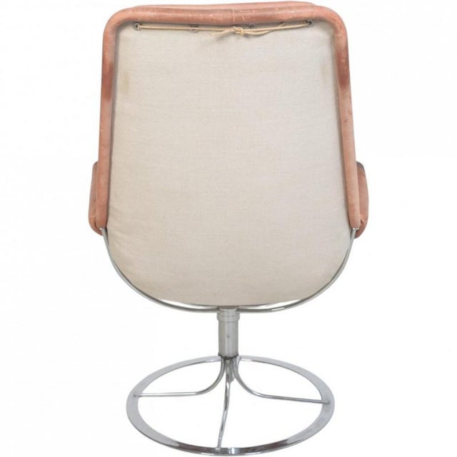 Jetson Chair in Patinated Anilin Leather by Bruno Mathson, 1990s For Sale - Image 13 of 18
