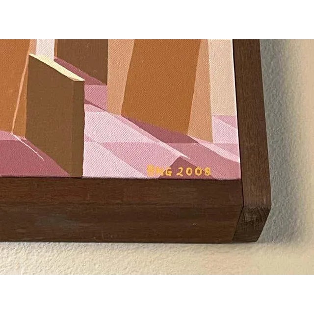 Architectural Dreamscape Paintings #2 For Sale In Los Angeles - Image 6 of 7