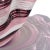 Pink Vintage Murano Dark Purple Pink White Swirling Ribbons Italian Art Glass Decorative Fazzoletto Flower Vase For Sale - Image 8 of 8