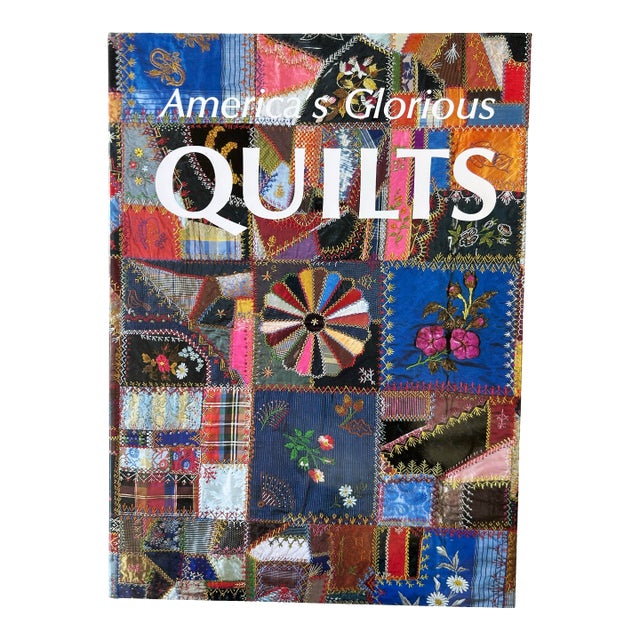 Coffee Table Book- America’s Glorious Quilts Hard Cover Book by Dennis Duke and Deborah Harding 1987 For Sale