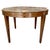 Early 20th Century Circular Side Table in Wood with Lemongrass Marquetry Fillets For Sale - Image 15 of 18