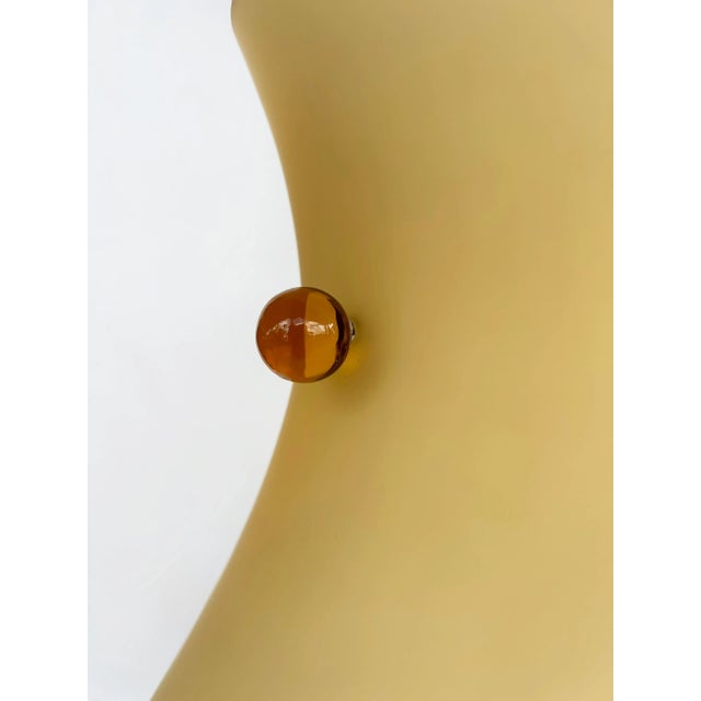 Wood Vintage Itre Murano Venezia Murano Glass Table Lamp in Wood, "Carlotta" For Sale - Image 7 of 12