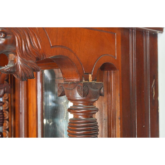 Late 19th Century Victorian Mahogany Fireplace Mantel For Sale - Image 9 of 16
