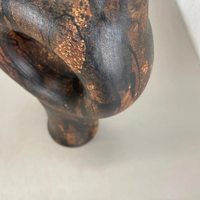 Vintage Ceramic Studio Pottery Vase from Gerhard Liebenthron, 1977 For Sale - Image 18 of 18