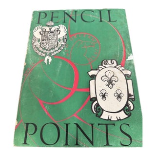 Pencil Points Architectural Magazine August 1938 Focused on New Orleans with Map For Sale