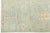 8x10 Modern Sage Green Oushak Style Hand-Knotted Wool Area Rug - Pastel Floral For Sale - Image 9 of 11