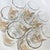 Mid-Century Modern Mid Century 22kt Gold Leaf Tumblers- Set of Eight For Sale - Image 3 of 12