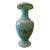 Antique Baccarat Style Jade Emerald Green Opaline Vase For Sale