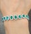 Modern 9.45 Ct Natural Emerald & Diamond Bracelet For Sale - Image 3 of 8