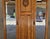 Antique Armoire / Wardrobe English Oak With Beveled Mirror Doors For Sale - Image 12 of 18