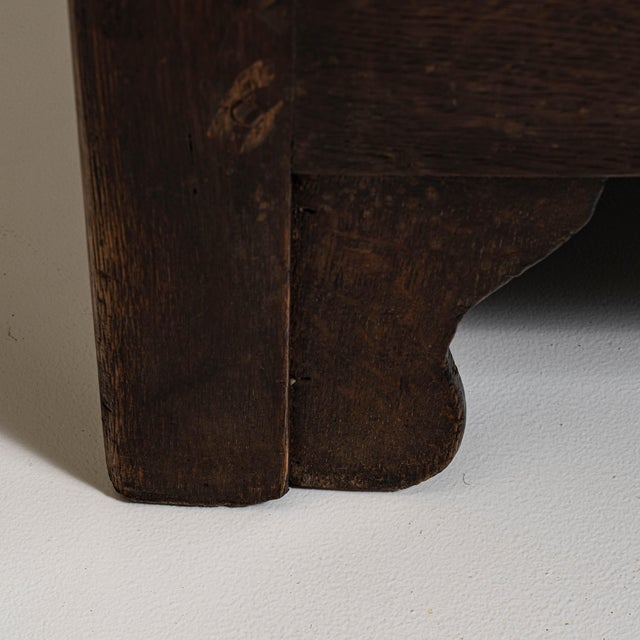 19th Century French Dark Brown Neoclassical Cabinet in Originall Patina For Sale - Image 15 of 15