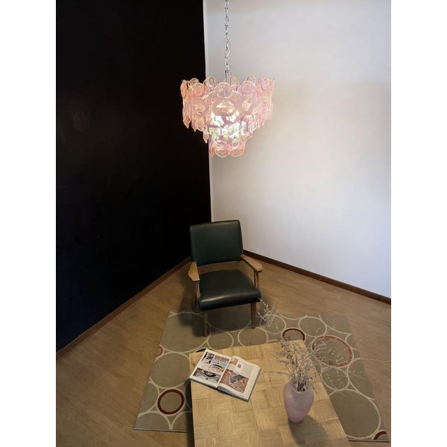 Vintage Italian Murano Chandelier, 1990s For Sale - Image 15 of 16