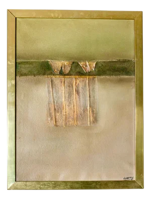 Ricardo Velasco, Composition, Oil on Canvas, 1990