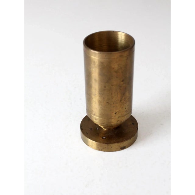 Farmhouse Vintage Trench Art Vase For Sale - Image 3 of 9