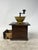 Brown Antique Wooden and Brass Coffee Grinder, 1930s For Sale - Image 8 of 11
