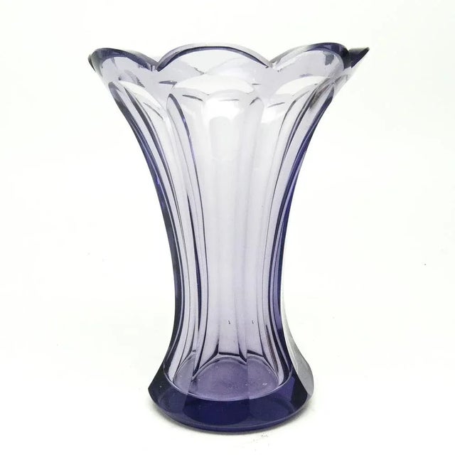 Art Deco Vase from Moser, Czechoslovakia, 1930s For Sale - Image 10 of 11