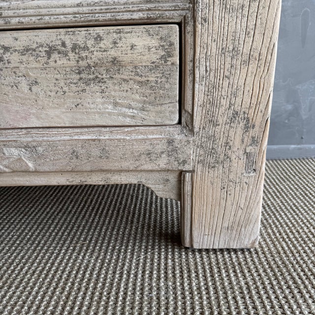 Reclaimed Wood One of a Kind Dresser or Sideboard With Patina Finish For Sale - Image 13 of 15