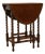 Edwardian Oak Gate-Leg Side Table From England, Circa 1900 For Sale