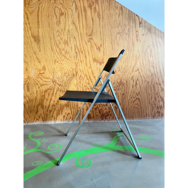 P08 Folding Chair by Justus Kolberg for Tecno, 1991 For Sale - Image 4 of 17