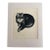 Vintage Clare Turlay Newberry Cat Print in 14x18 Mat: "Oliver - A...Tabby", EUC For Sale