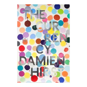 2016 British Exhibition Poster - the Currency, Damien Hirst (Silver) - Heni Gallery, London