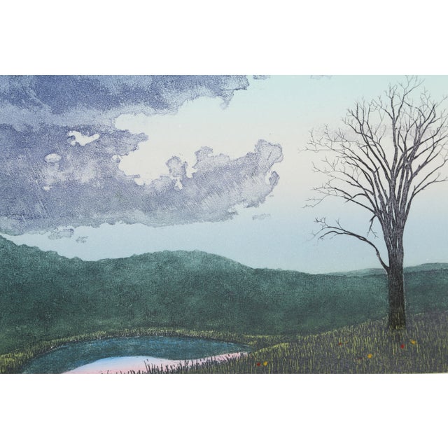 Modern Elm, Charles Roy Purcell Etching, Signed, Numbered, Dated, and Titled in Pencil For Sale - Image 3 of 5