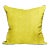 The House of Scalamandré Strie Velvet Pillow, Chartreuse For Sale