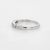 Tiffany and Co. Mid 20th Century Tiffany & Co Diamond Band Vintage Platinum Ring Half Hoop Mixed Cuts size 7 For Sale - Image 4 of 8