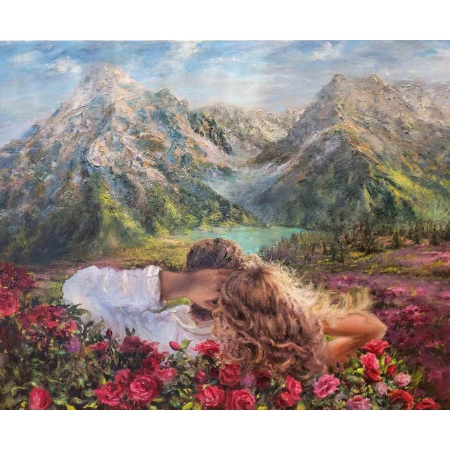 Elena Mardashova, Admire, 2025, Oil Painting on Canvas For Sale