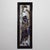 Early 20th-Century American Art Deco Stained Glass Panels in Custom Macassar Screen For Sale - Image 10 of 18