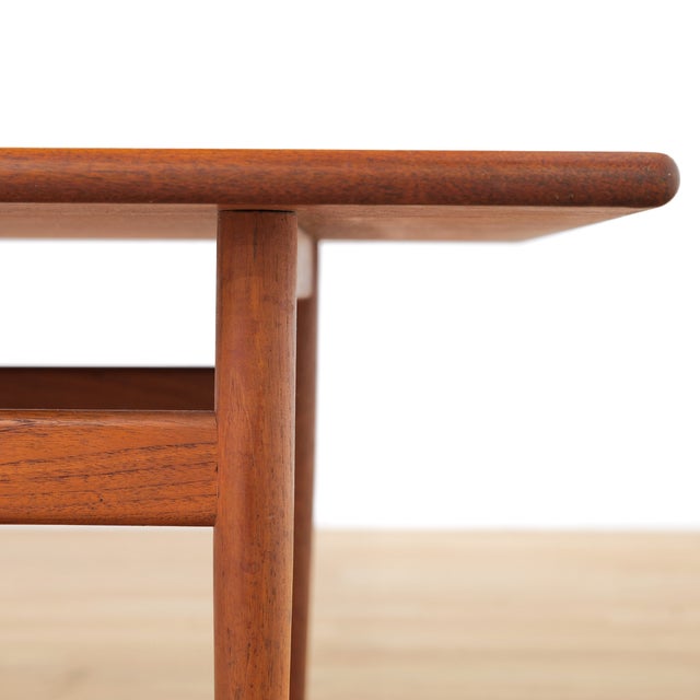 1960s Danish Teak Coffee Table For Sale - Image 4 of 10