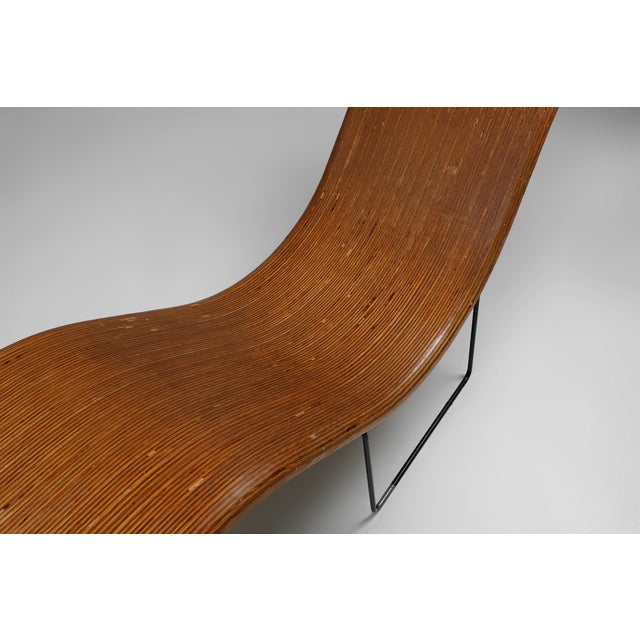 Mid-Century Modern Stack-Laminated Lounge Chair by Tiller Lesser, Germany, 1990s For Sale - Image 4 of 12