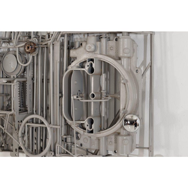 1980s Max Neufeldt Metal Collage –Assemblage Sculpture For Sale In Chicago - Image 6 of 7