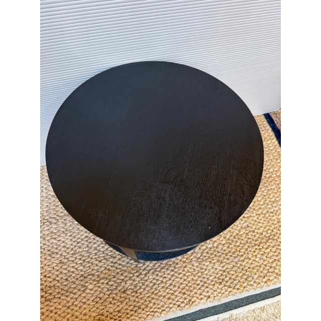 Black Crate & Barrel Clairemont Side Table For Sale - Image 8 of 12