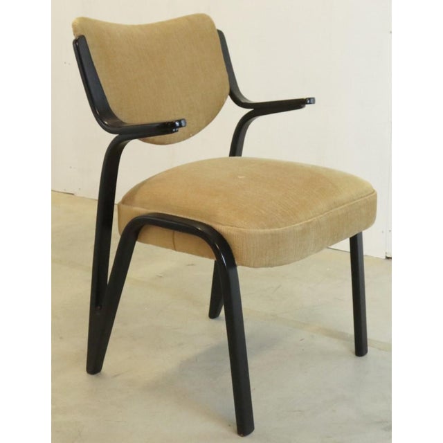 Vintage Fehrbellin Armchair in Wood & Fabric For Sale - Image 11 of 15