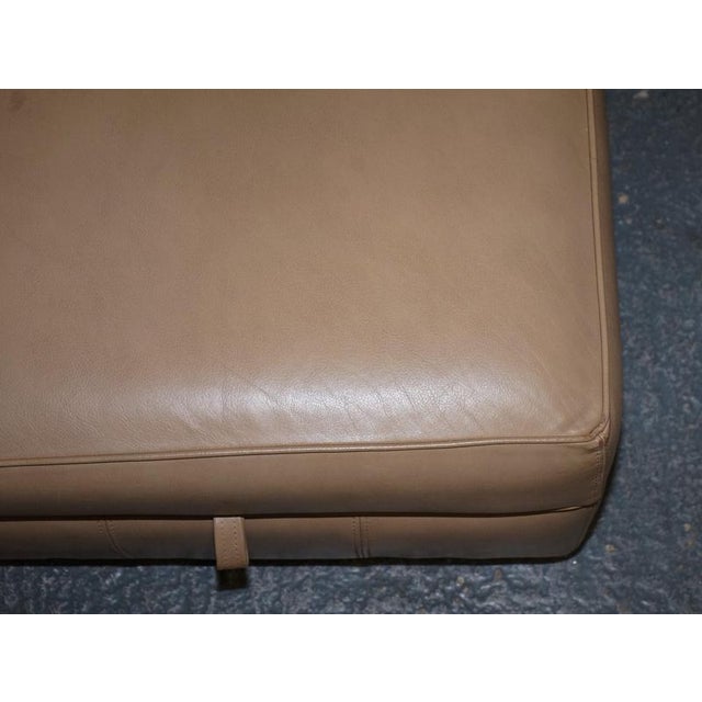 Ottoman in Brown Leather from Multiyork For Sale - Image 9 of 18