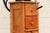 Antique Tall Standing Coffee Grinder | Cast Iron Wheel & Solid Pine Cabinet | Industrial Country Store Mill For Sale - Image 9 of 18