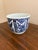 Chinoiserie Vintage Royal Boch Delft Blue and White Chinoiserie Cachepot Planter For Sale - Image 3 of 8