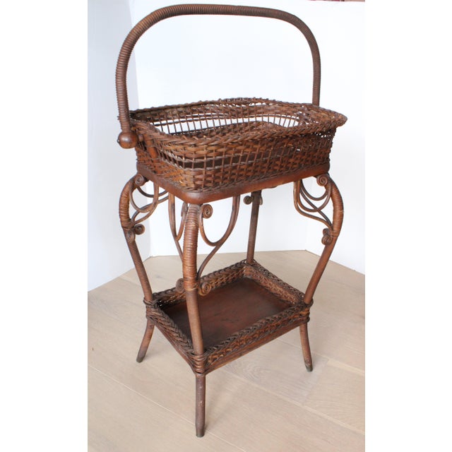 19th C. Bentwood Scroll Etageres by Heywood Brothers For Sale - Image 4 of 5