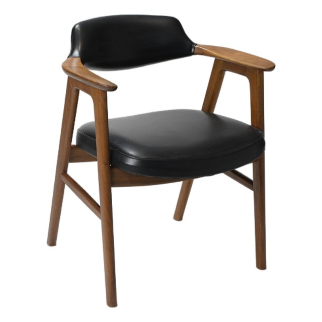 Rare Model 42 Arm Chair by Erik Kirkegaard for Høng Stolefabrik, Denmark, 1950's For Sale