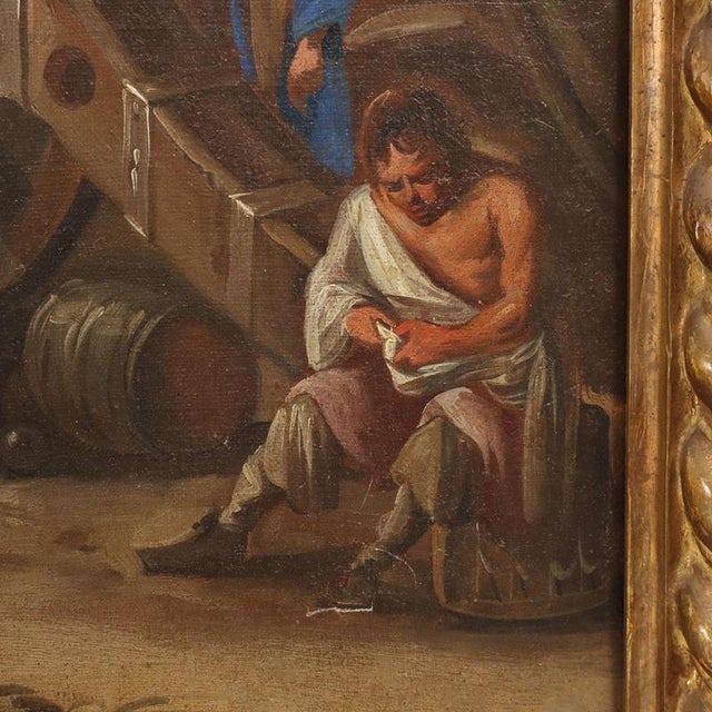 Waiting for the Battle, Oil on Canvas For Sale - Image 11 of 16