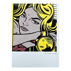 After Roy Lichtenstein, "Blonde Waiting", 1990s, Silk-Screen