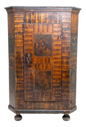 Antique Peasant Cabinet, 1700s