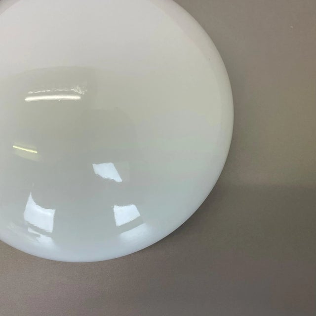 Glass Glass Wv339 Ceiling Light by Wilhelm Wagenfeld for Lindner, Germany, 1960s For Sale - Image 7 of 17