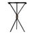 Modern Lucca 14 in. W Round Aluminum and Iron Side Table with Tripod Shaped Base, Metalworks For Sale - Image 3 of 8