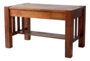 Vintage Mission Style Oak Desk