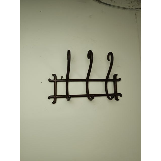 Wall-Mounted Coat Rack from Thonet, 1890s For Sale - Image 9 of 9
