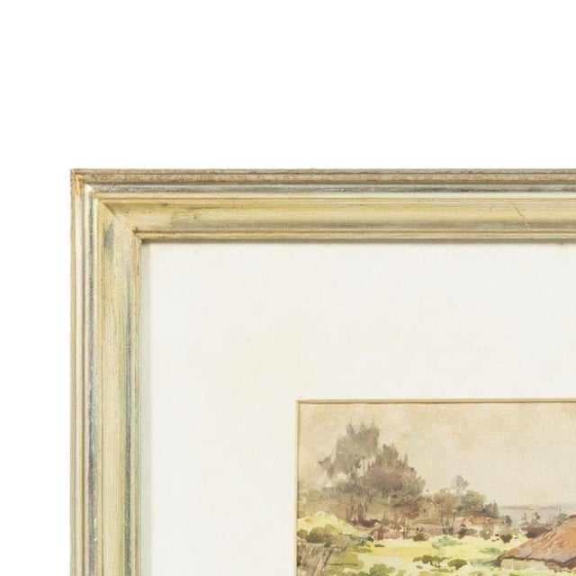 Watercolor - José de Brito. Watercolor on paper. Signed. Dimensions: 16 cm x 24 cm.