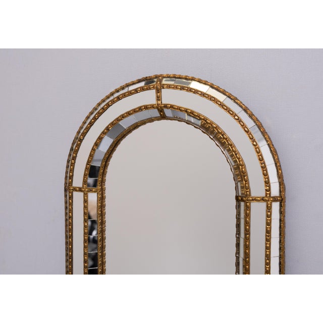 Mosaic Wall Mirror and Console, 1970s, Set of 2 For Sale - Image 7 of 8