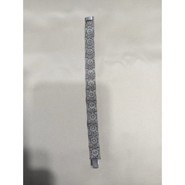 800 silver filigree bracelet, very special workmanship handmade by master goldsmiths.